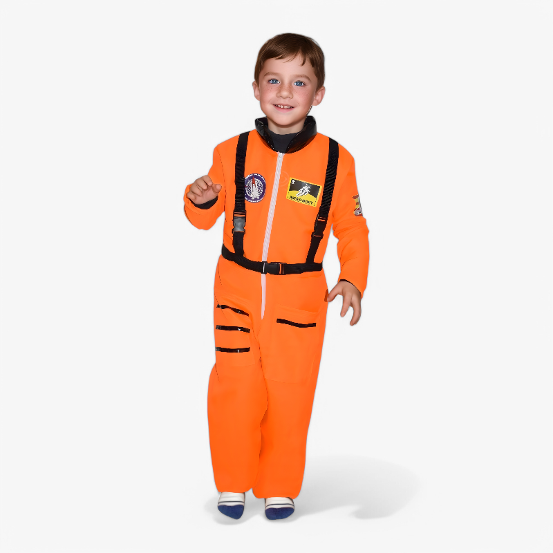 Astronaut Costume for Kids – Includes Belt and Space Patches