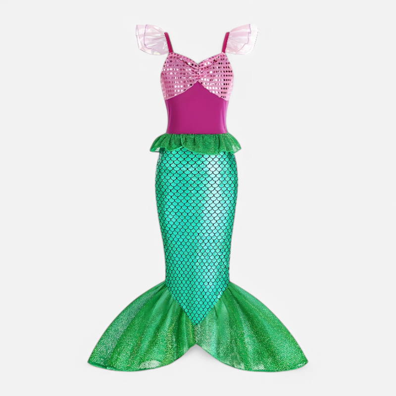 Sparkling Mermaid Outfit for Kids – Enchanting Look for Adventurous Girls