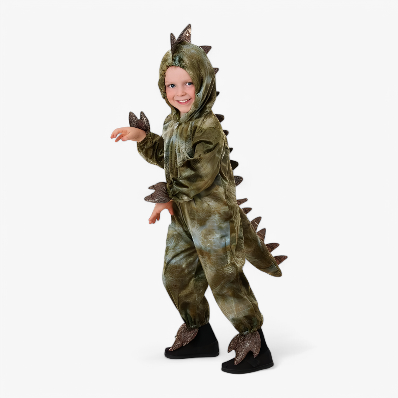 Dinosaur T-Rex Costume for Kids – Comfortable Cosplay Jumpsuit