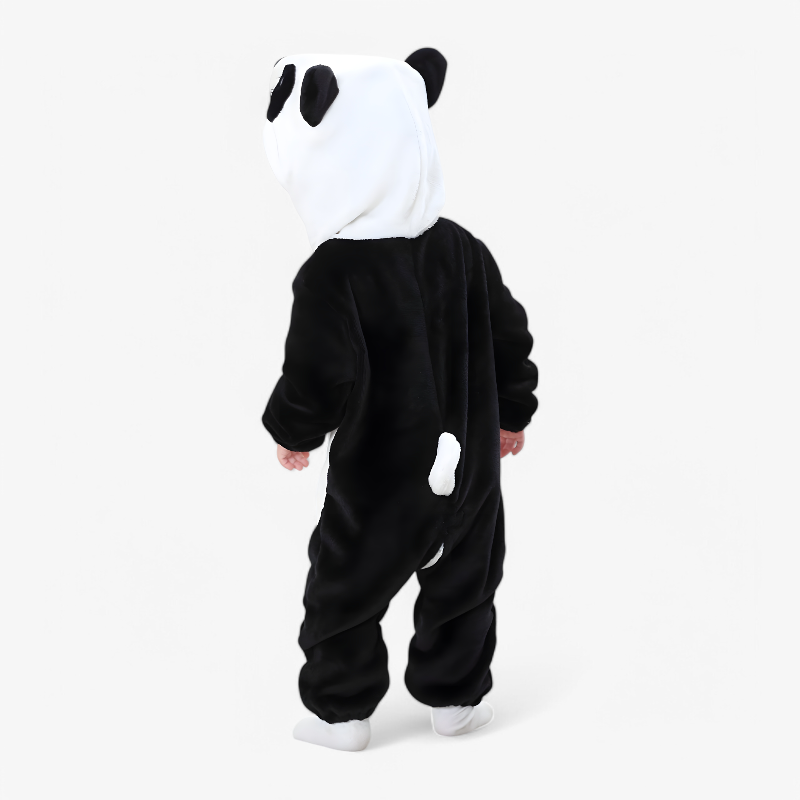Panda Onesie for Children – Cute Romper with Panda Hood