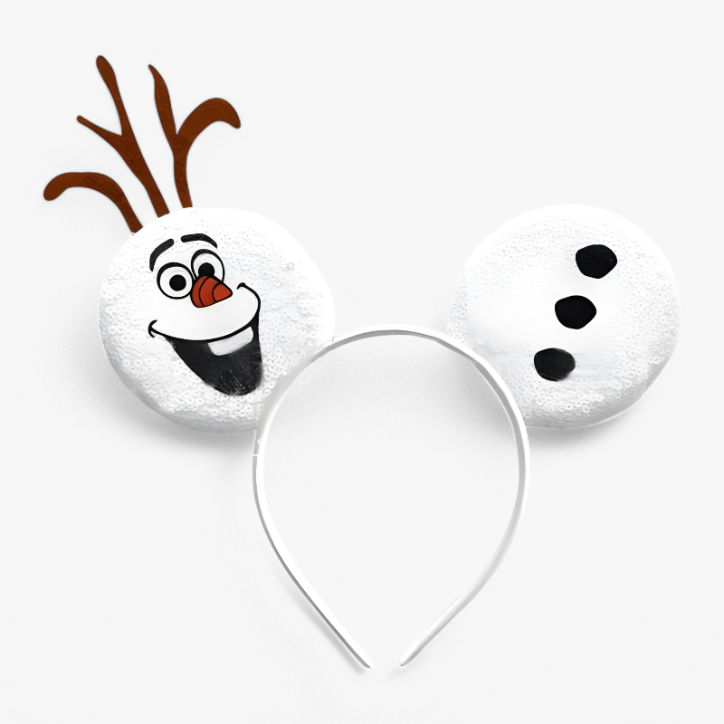 Frozen Haarschmuck-Set für Kinder – mit Elsa, Anna und Olaf