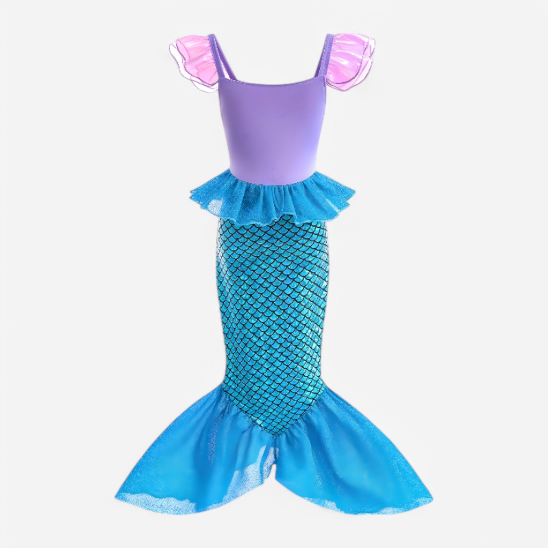Sparkling Mermaid Outfit for Kids – Enchanting Look for Adventurous Girls